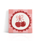"Keep Calm & Cherry On" 8x8 Paint by Number Kit