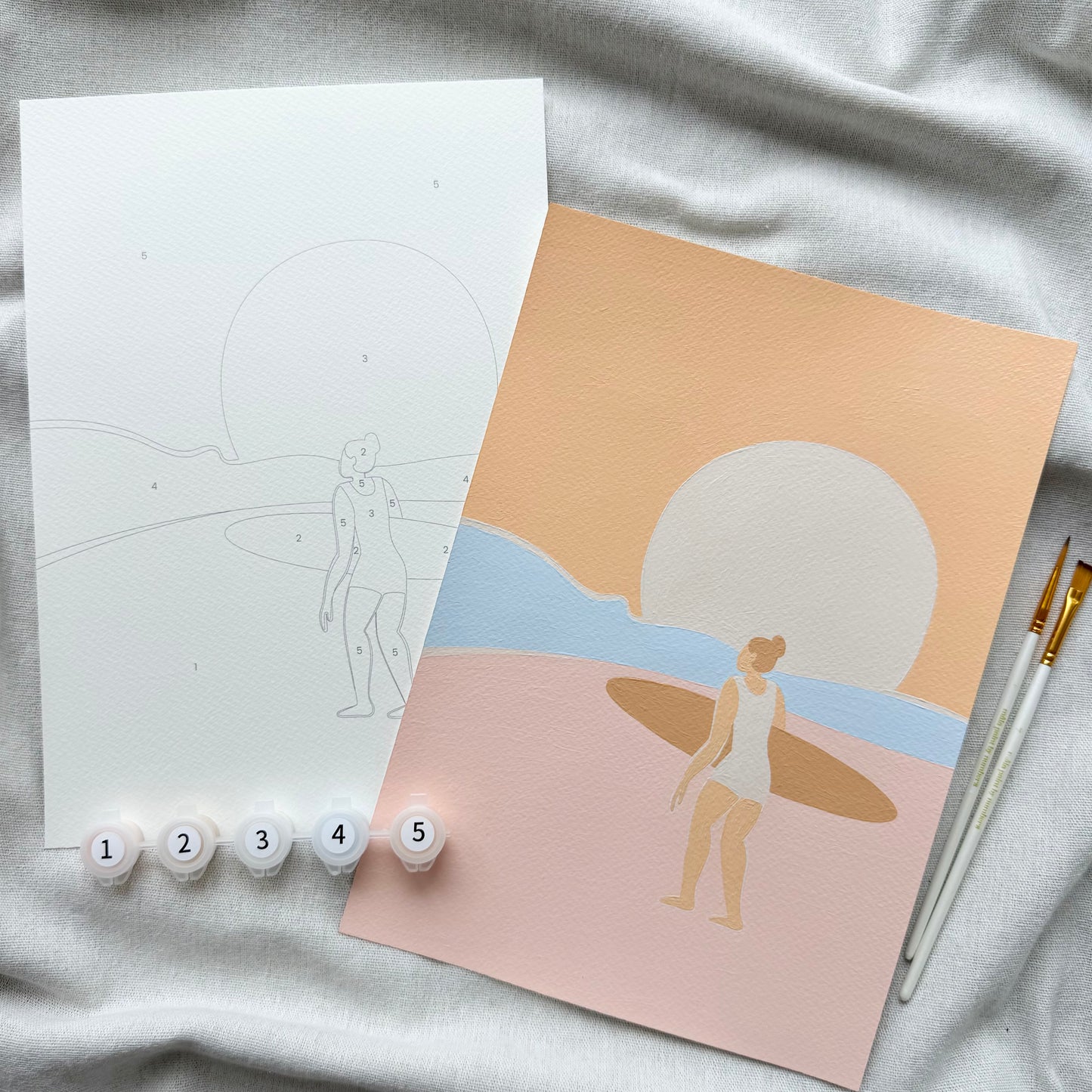 "Sol" A4 Paint by Number Kit