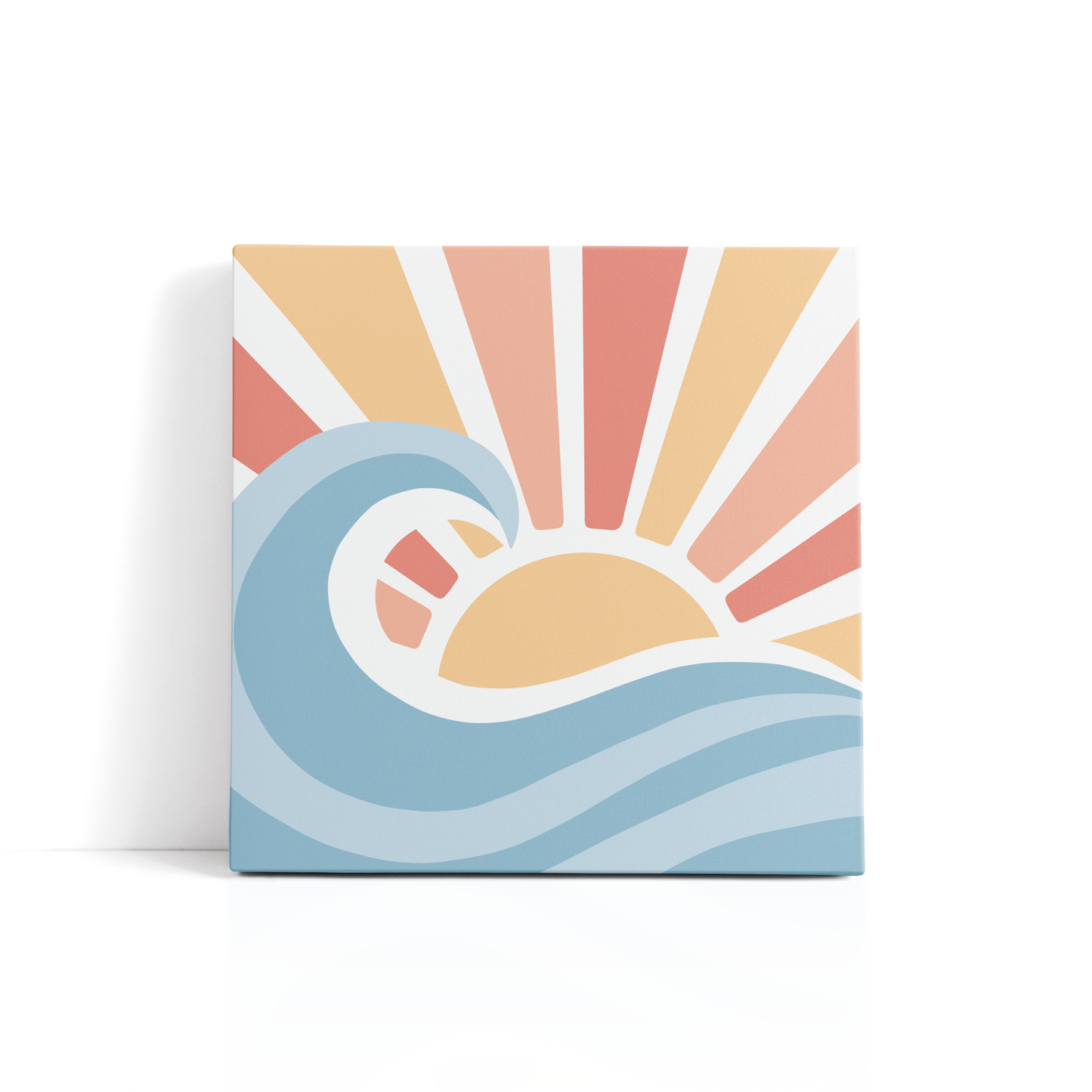 "Sun x Sea" 8x8 Paint by Number Kit