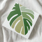 "Monstera" 8x8  Paint by Number Kit